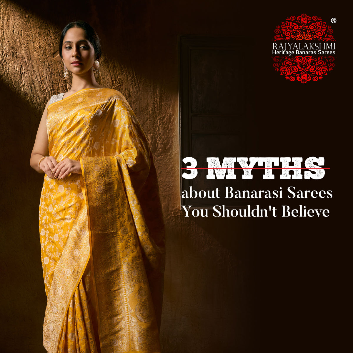 3 Myths about Banarasi Sarees You Shouldn't Believe
