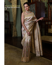 Load image into Gallery viewer, Shilpa Reddy – Rankat Banarasi Silk Saree with Kadwa Weave