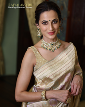 Load image into Gallery viewer, Shilpa Reddy – Rankat Banarasi Silk Saree with Kadwa Weave