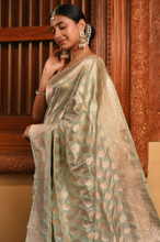 Load image into Gallery viewer, Alaru Sea Green Butti Katan