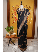 Load image into Gallery viewer, Masterpiece Sher Weave Kadwa Silk Saree – Handwoven Luxury