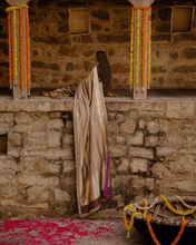Load image into Gallery viewer, Wine Meenakari Banarasi Bridal Saree | ZARDOSI BANARASI