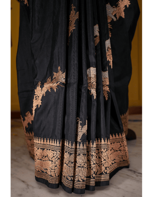 Masterpiece Sher Weave Kadwa Silk Saree – Handwoven Luxury