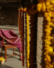 Load image into Gallery viewer, Maroon Jamdani Silk with Meenakari,100% Real Silver Zari | Bridal Edition