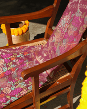 Load image into Gallery viewer, Magenta Pink Jamdani Cotton with Meenakari, 100% Real Silver Zari | Handloom