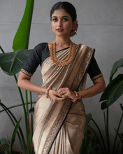 Load image into Gallery viewer, Our top selling ROLEX weave banarasi silk saree -  KALUVA