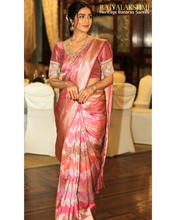 Load image into Gallery viewer, Amy Aela - Pure Banarasi Rankat silk saree.