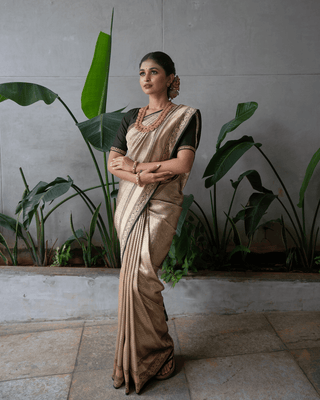 Our top selling ROLEX weave banarasi silk saree -  KALUVA