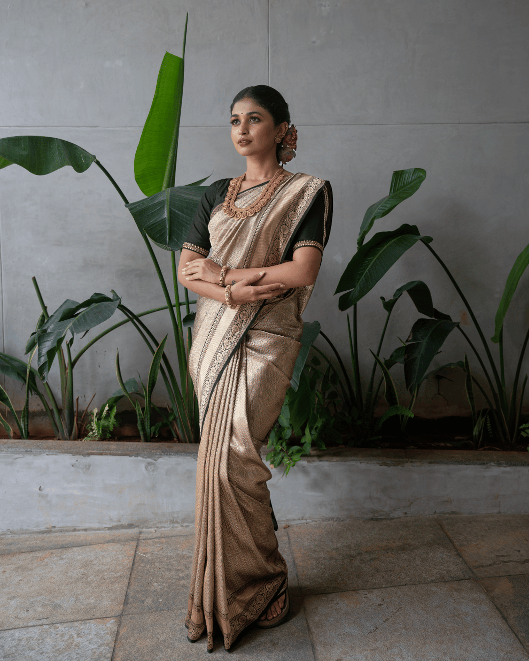 Our top selling ROLEX weave banarasi silk saree -  KALUVA