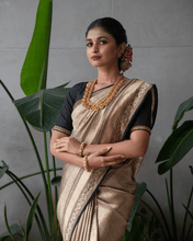 Load image into Gallery viewer, Our top selling ROLEX weave banarasi silk saree -  KALUVA