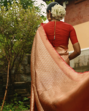 Load image into Gallery viewer, Alaru Deep Red with our signature Rolex weave shimmer