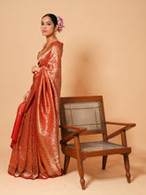 Load image into Gallery viewer, Banarasi Pure Silk Shikargah Saree | Pasidi Collection