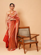 Load image into Gallery viewer, Banarasi Pure Silk Shikargah Saree | Pasidi Collection