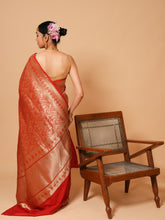 Load image into Gallery viewer, Banarasi Pure Silk Shikargah Saree | Pasidi Collection
