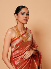 Load image into Gallery viewer, Banarasi Pure Silk Shikargah Saree | Pasidi Collection