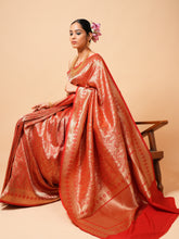Load image into Gallery viewer, Banarasi Pure Silk Shikargah Saree | Pasidi Collection