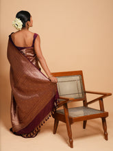 Load image into Gallery viewer, Banarasi Pure Silk Baluchari Brocade Saree | Pasidi Collection