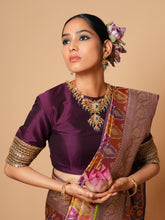 Load image into Gallery viewer, Banarasi Pure Silk Rankat Geometric Weave Saree | Pasidi Collection