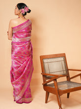 Load image into Gallery viewer, Banarasi Pure Silk Meenakari Brocade Saree | Pasidi Collection