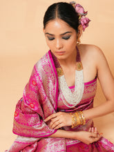 Load image into Gallery viewer, Banarasi Pure Silk Meenakari Brocade Saree | Pasidi Collection