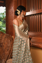 Load image into Gallery viewer, Alaru Sea Green Butti Katan