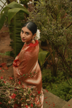 Load image into Gallery viewer, Alaru Deep Red with our signature Rolex weave shimmer