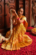 Load image into Gallery viewer, Alaru Mustard Geometric Meenakari