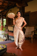 Load image into Gallery viewer, Alaru Meenakari Kadwa Tissue Gold