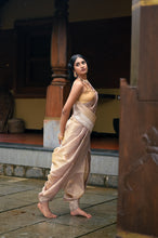 Load image into Gallery viewer, Alaru Meenakari Kadwa Tissue Gold