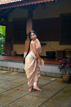 Load image into Gallery viewer, Alaru Meenakari Kadwa Tissue Gold