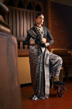 Load image into Gallery viewer, Alaru Black Roopa Zari Meenakari