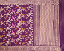 Load image into Gallery viewer, Purple Kadwa Jangla Shikargha Weave Saree | Banarasi Collection