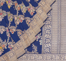 Load image into Gallery viewer, Blue Kadwa Meenakari Saree | Banarasi Collection