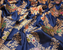 Load image into Gallery viewer, Blue Kadwa Meenakari Saree | Banarasi Collection
