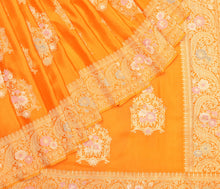 Load image into Gallery viewer, Yellow Masterweaves With Kadwa Meena Weaves Saree | Banarasi Collection