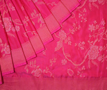 Load image into Gallery viewer, Pink Jamdani Silk Saree | Banarasi Collection