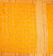 Load image into Gallery viewer, Yellow Banarasi Light Weight Silk Saree | Banarasi Collection