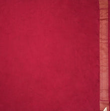 Load image into Gallery viewer, Maroon Jamdani Silk Saree | Banarasi Collection