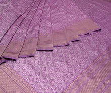 Load image into Gallery viewer, Baby Pink Pastel Brocades With Sona Roopa Zari Saree | Banarasi Collection