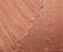 Load image into Gallery viewer, Peach Brocade With Shikargah Saree | Banarasi Collection