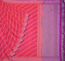 Load image into Gallery viewer, Pink Banaras Thanchu Weave Saree | Banarasi Collection