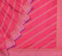 Load image into Gallery viewer, Pink Banaras Thanchu Weave Saree | Banarasi Collection