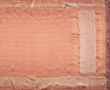 Load image into Gallery viewer, Light Pink Pastel Brocade With Rolex Border Saree | Banarasi Collection