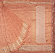Load image into Gallery viewer, Light Pink Pastel Brocade With Rolex Border Saree | Banarasi Collection