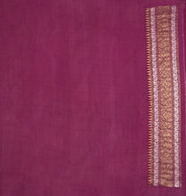 Load image into Gallery viewer, Magenta Pink Georgette Butti Saree | Banarasi Collection