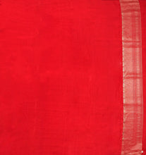 Load image into Gallery viewer, Red Pure Silk Brocade Weave Saree | Banarasi Collection