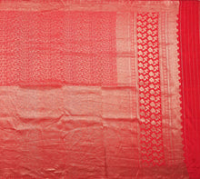 Load image into Gallery viewer, Red Pure Silk Brocade Weave Saree | Banarasi Collection