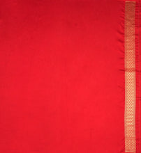 Load image into Gallery viewer, Red Pure Silk Brocade Weave Saree | Banarasi Collection