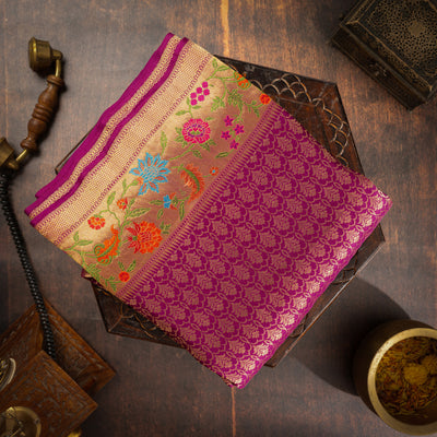 Banarasi Pure Silk R8446