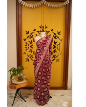 Load image into Gallery viewer, Master Weave Banarasi Silk Saree with Sona Roopa Zari